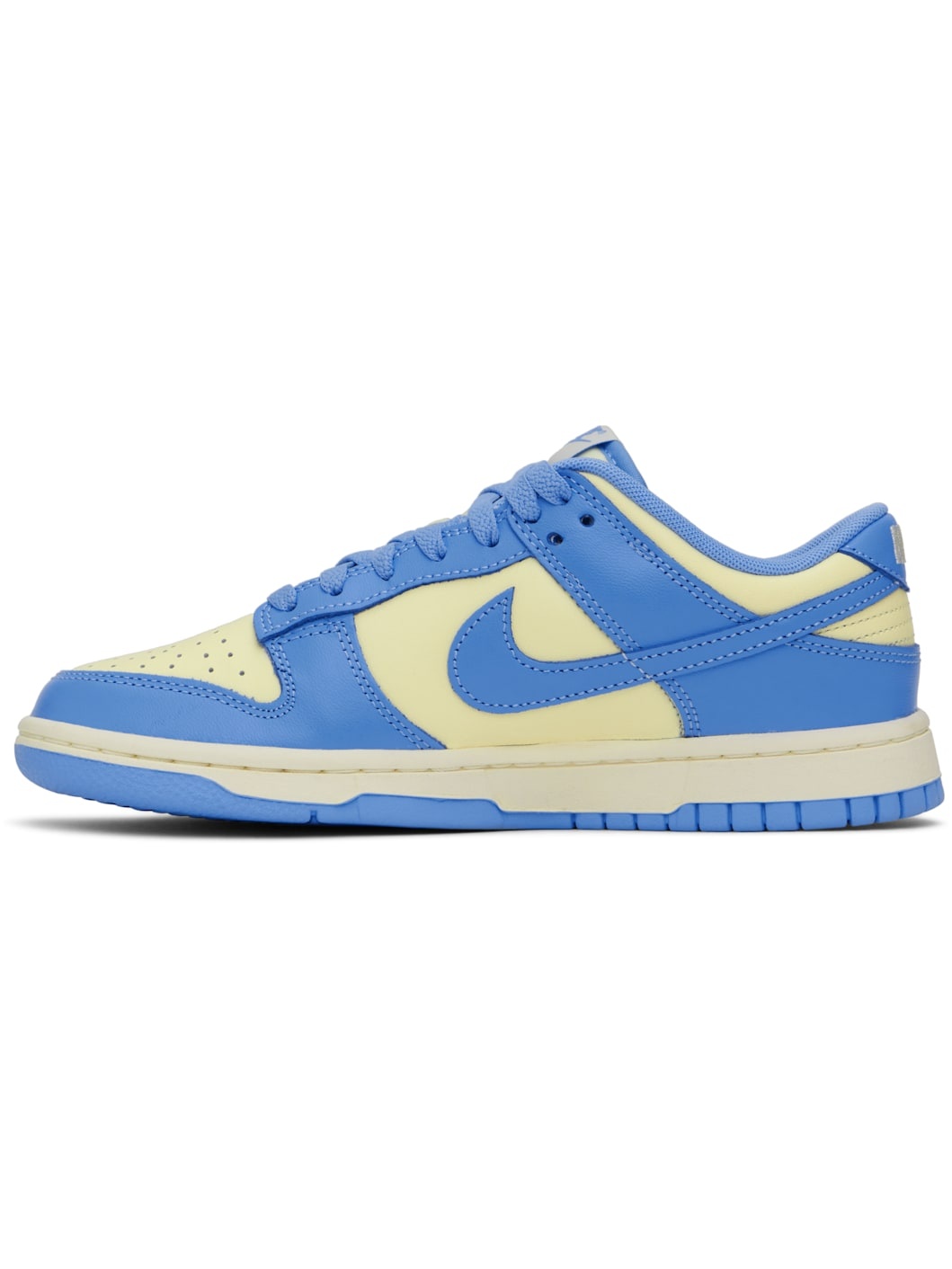 Off-White & Blue Dunk Low Retro Sneakers - 3