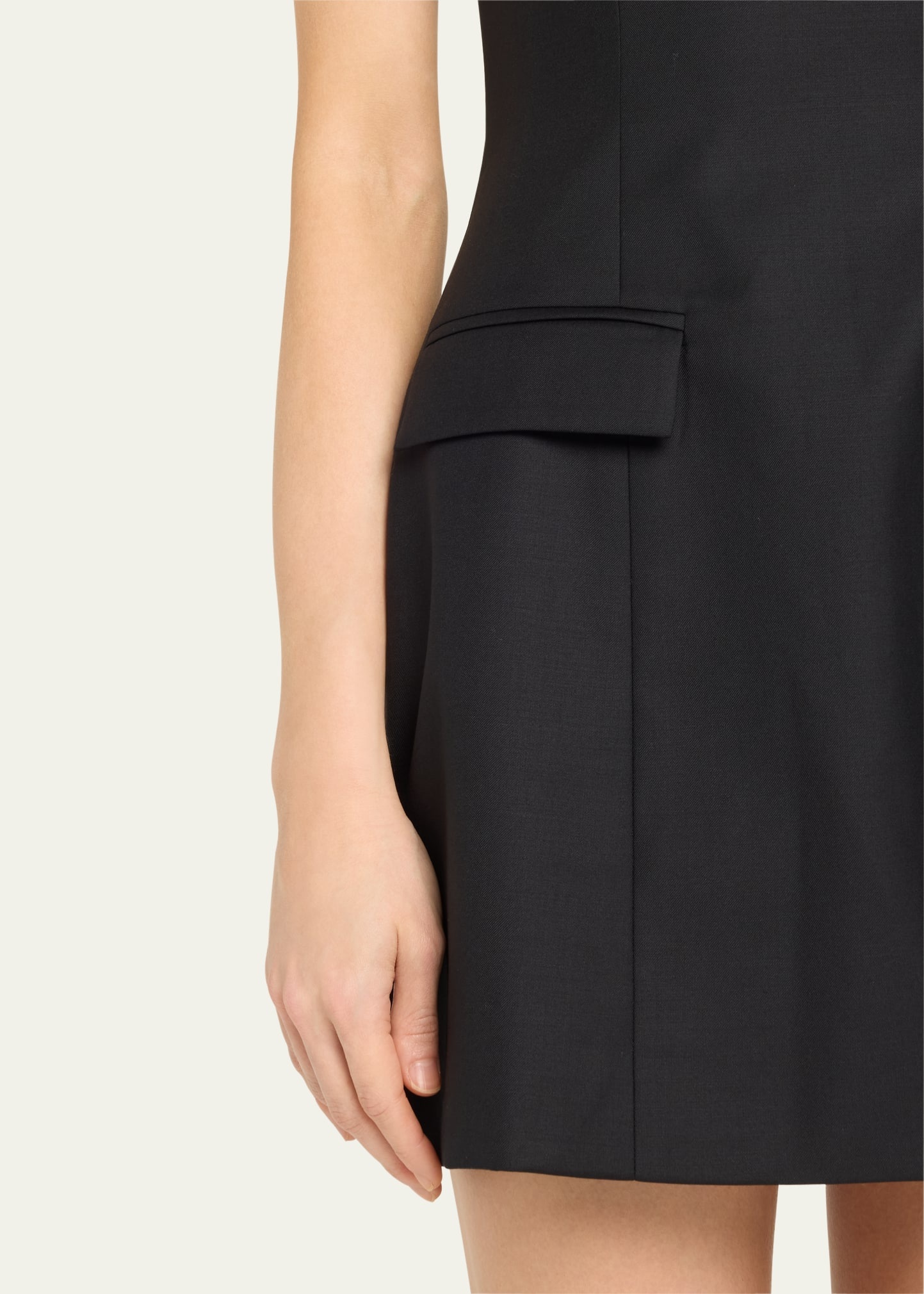Hanna High-Neck Mini Dress - 5