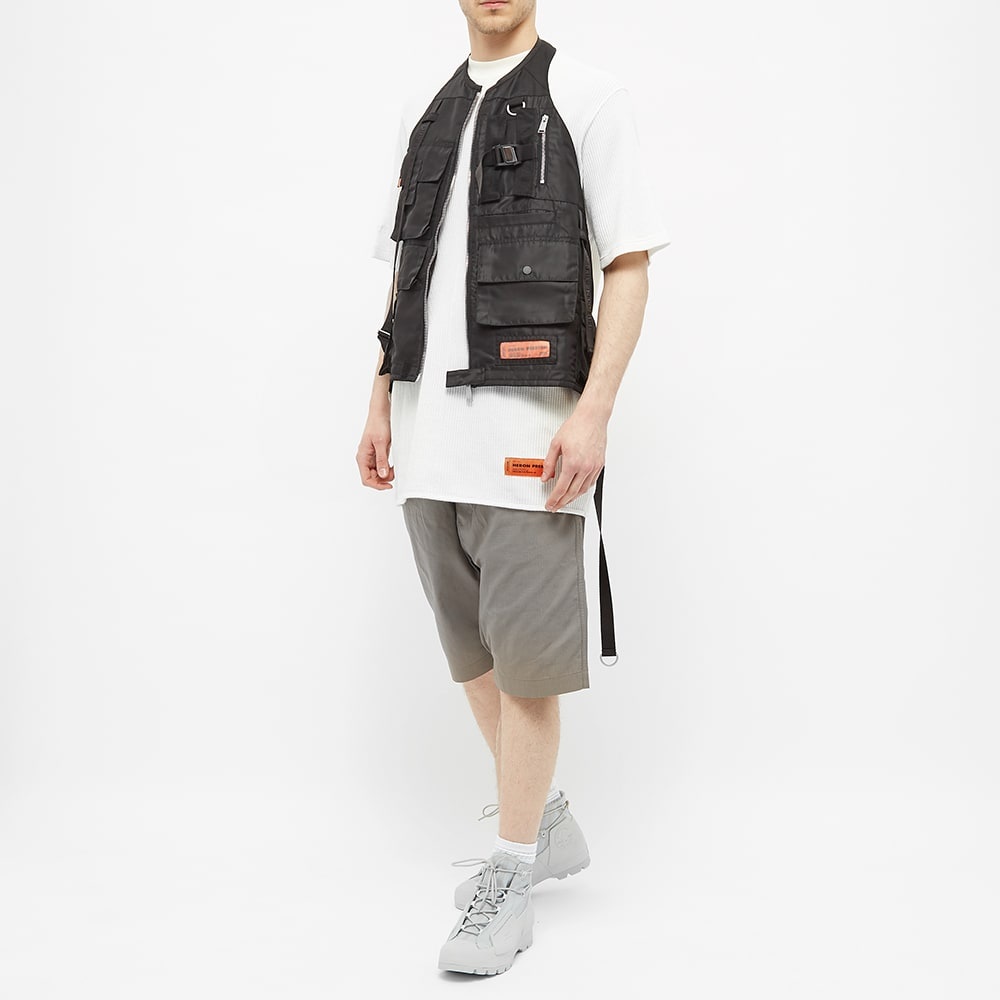 Heron Preston Nylon Multi Pockets Vest - 5