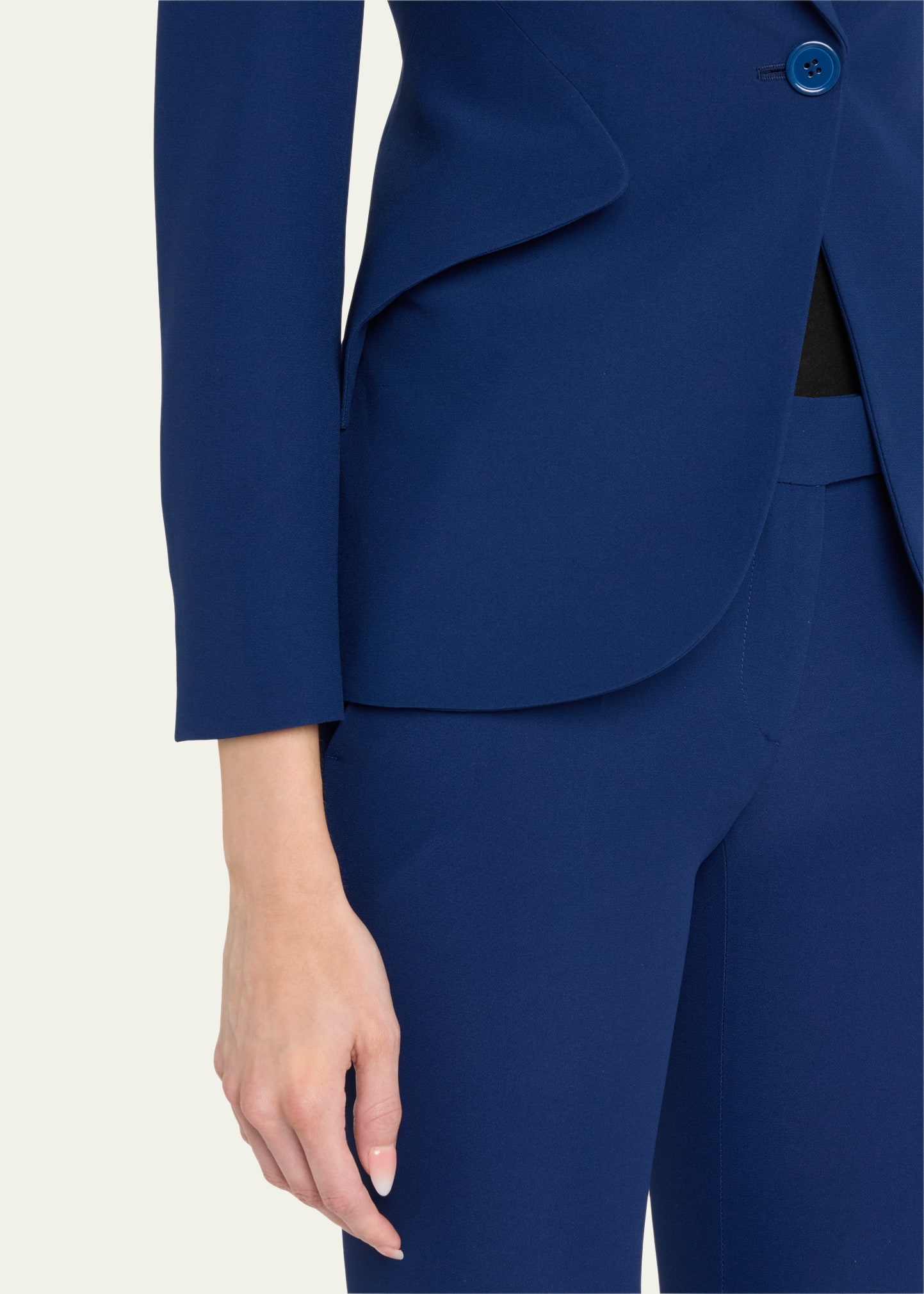 Single-Breasted Blazer Jacket - 6