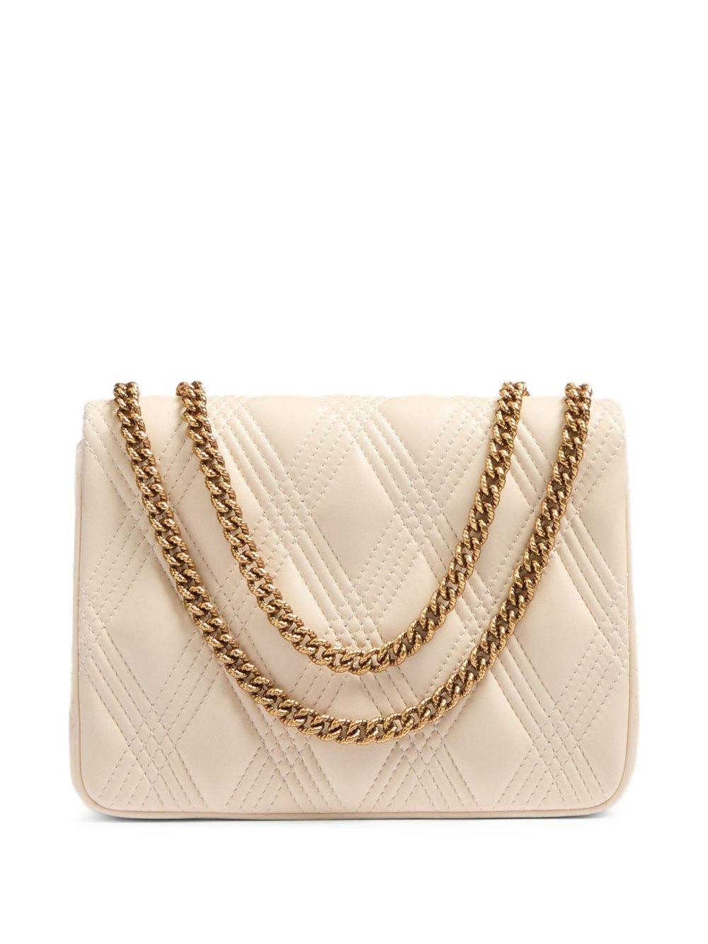 quilted leather shoulder bag - 4