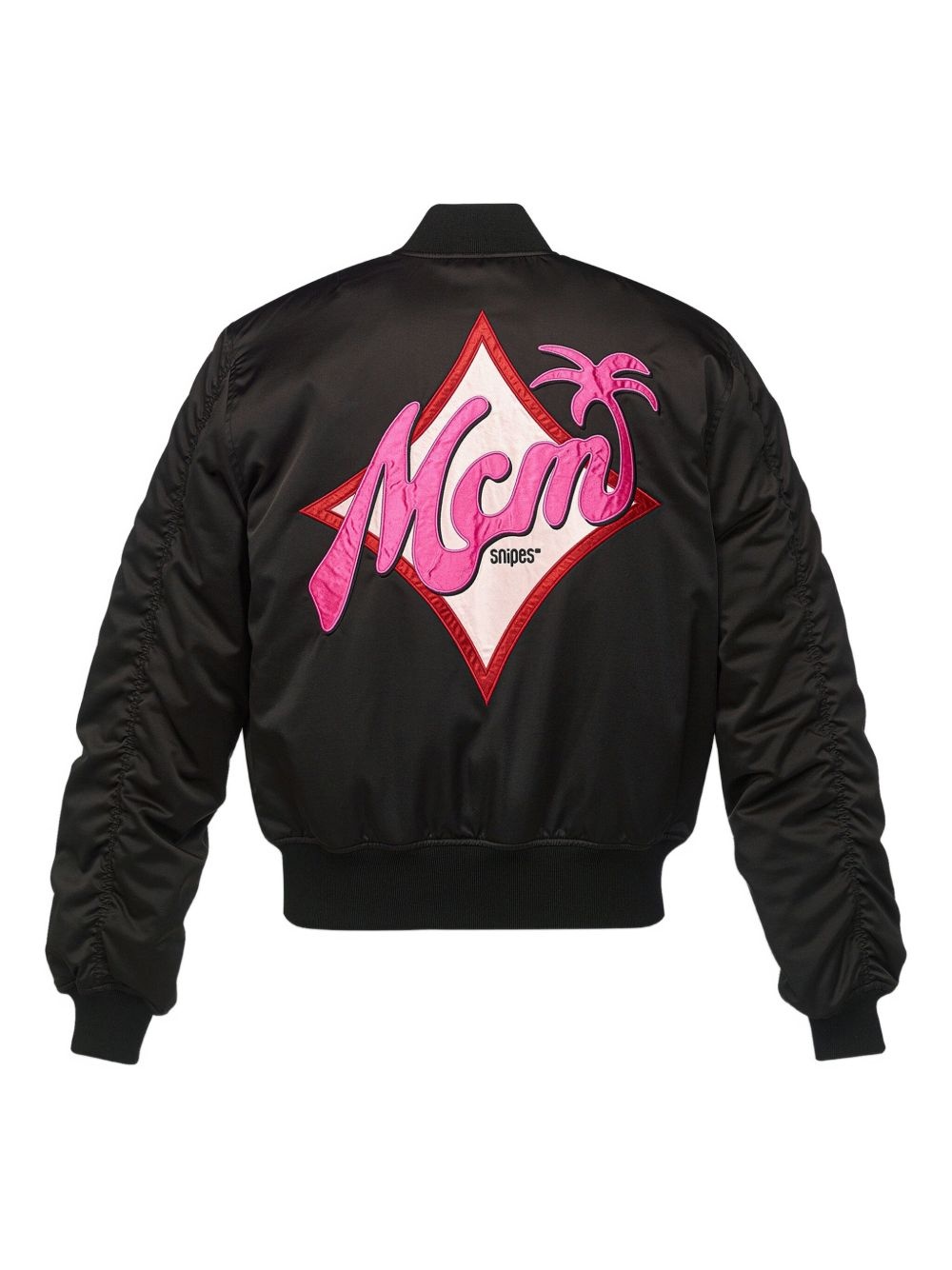 x Snipes satin bomber jacket - 2
