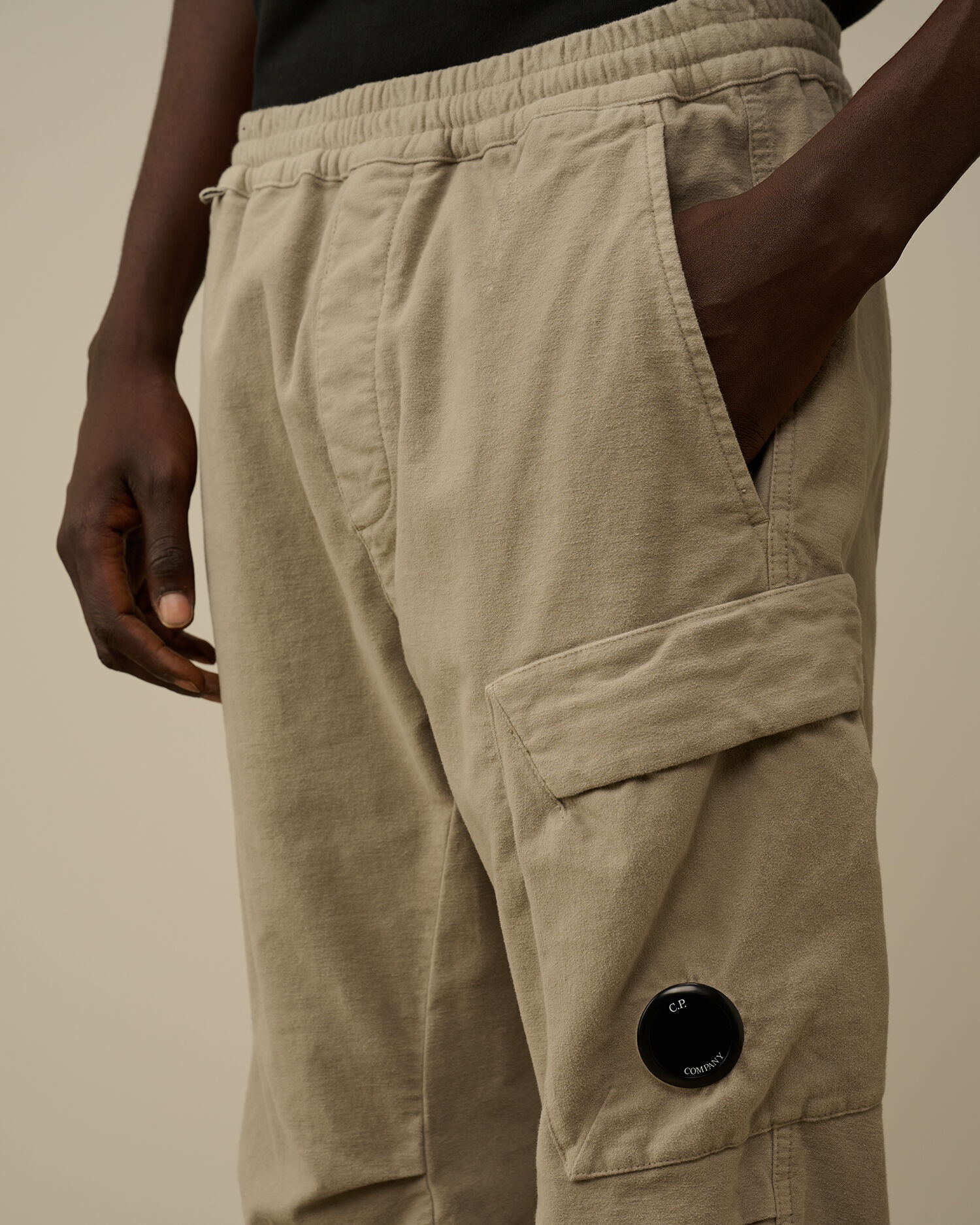 Moleskin Stretch Regular Cargo Pants - 4