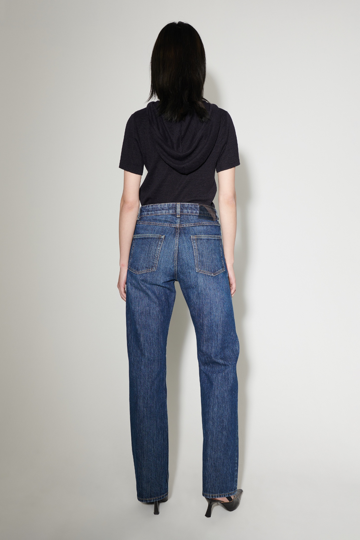 Our Legacy Linear Cut Deep Blue Chain Twill | REVERSIBLE