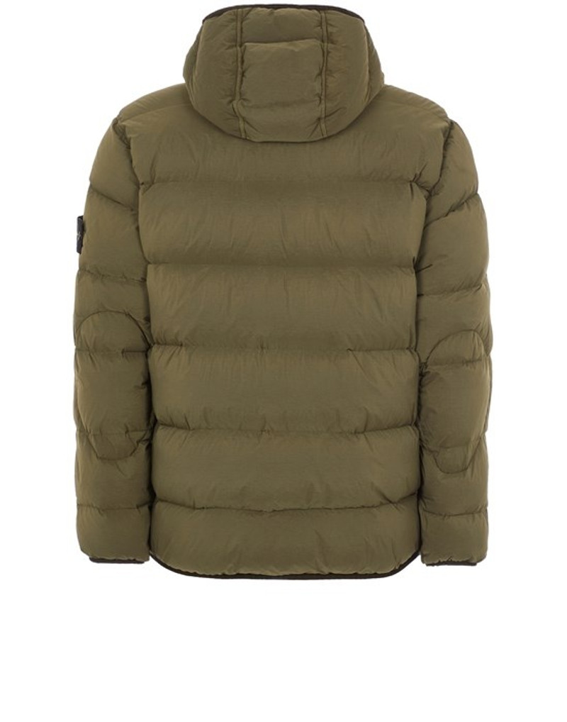 Stone Island 43728 SEAMLESS TUNNEL NYLON DOWN-TC OLIVE GREEN outlook