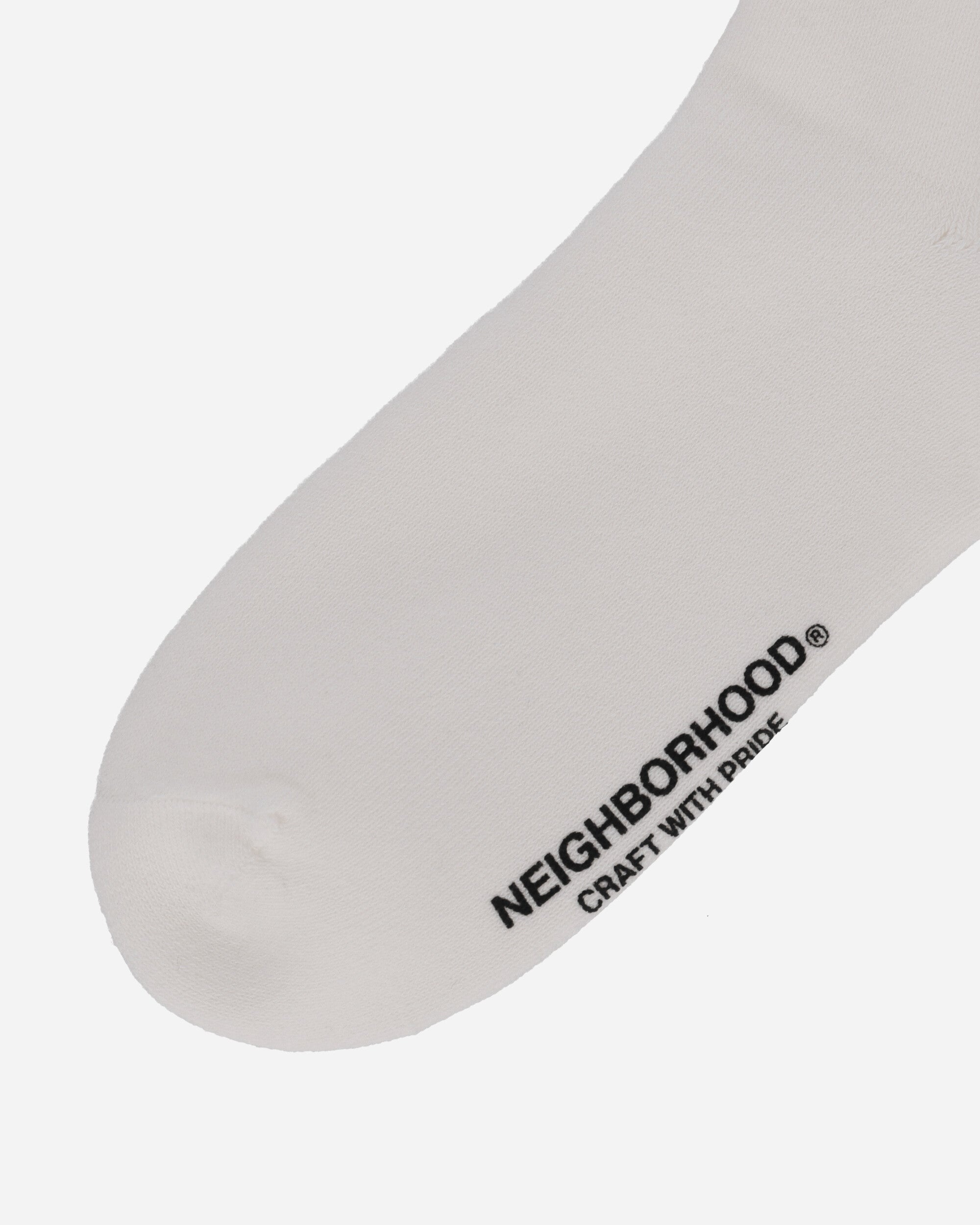 Plain Socks White - 4