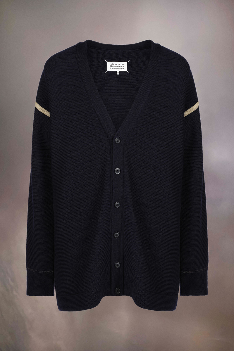 Elbow patch cardigan 1