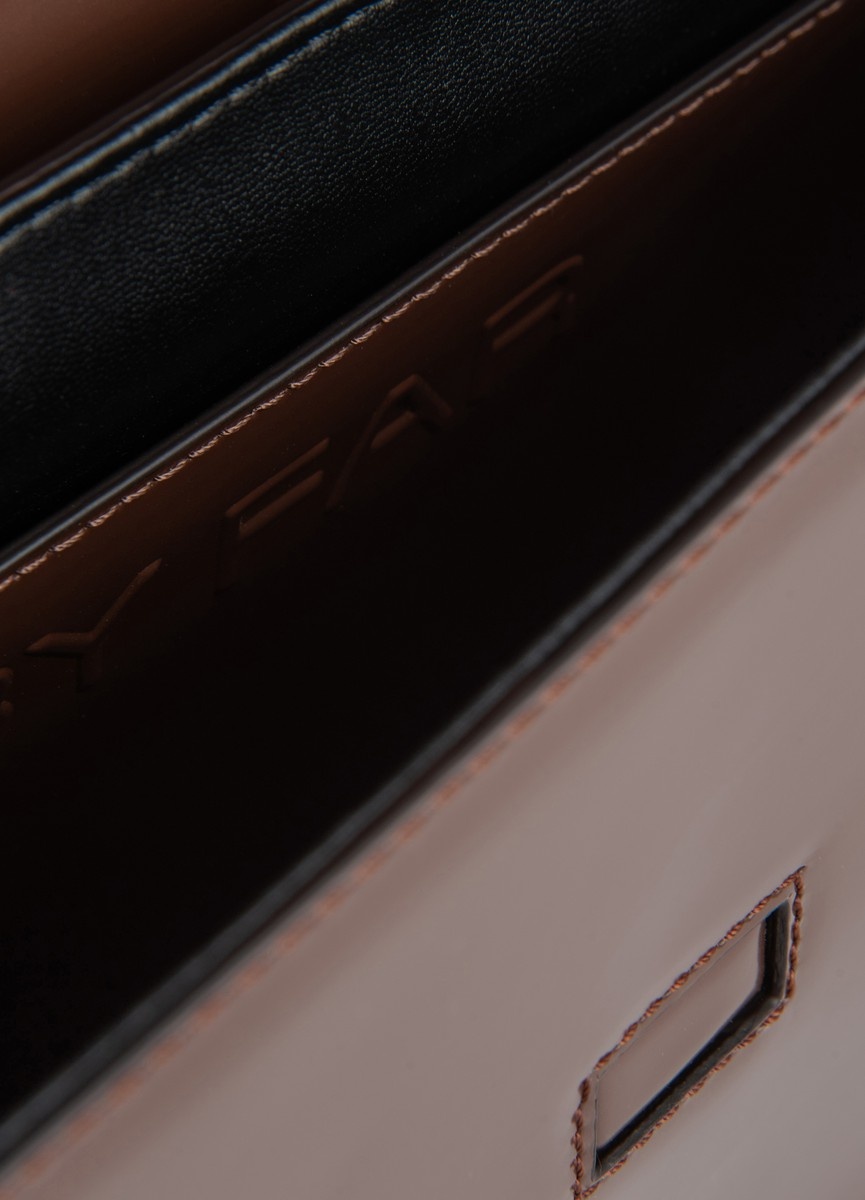 Tilda Semi Patent Leather Shoulder Bag - 3