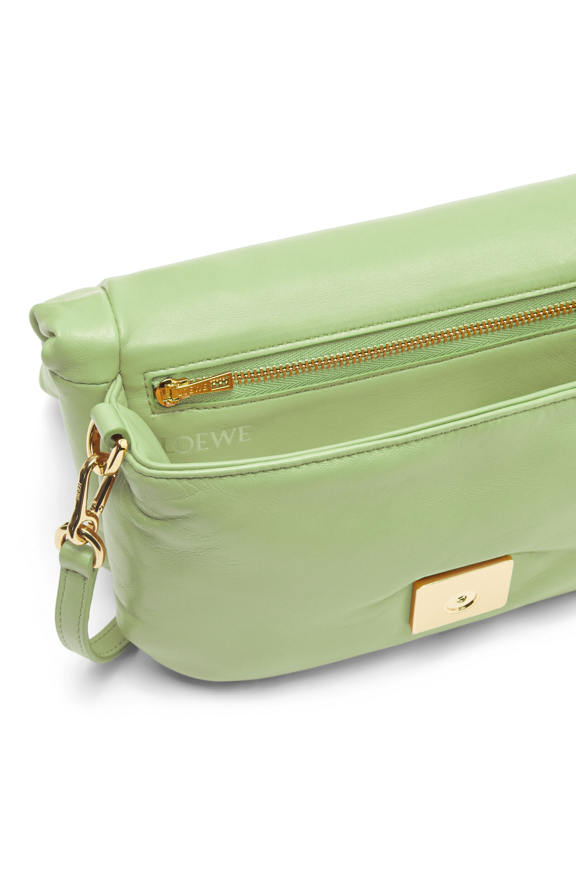 Mini Puffer Goya bag in shiny nappa - 7