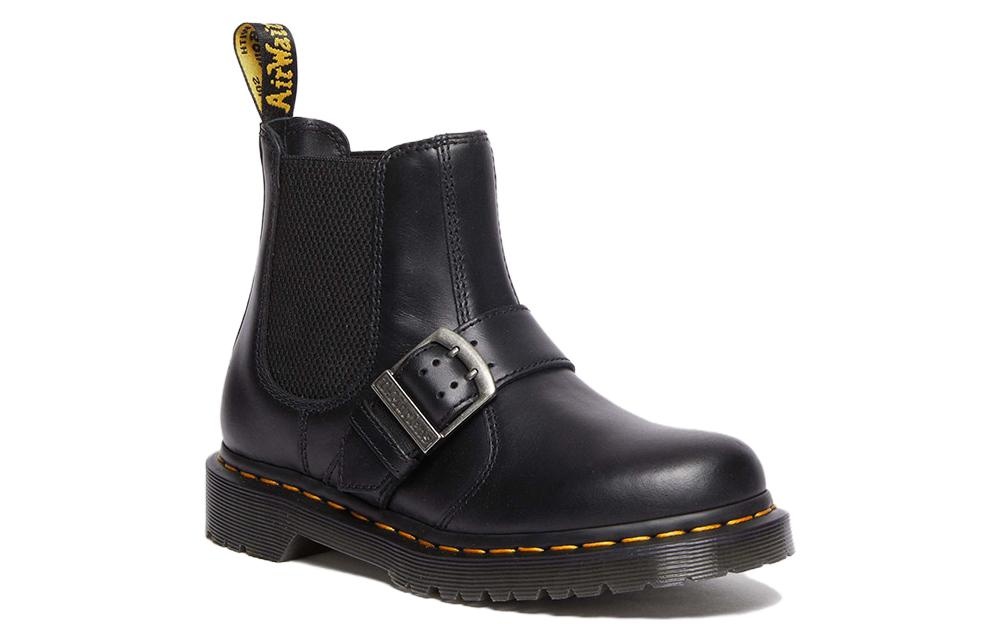 Dr.Martens 2976 Buckle Pull Up Leather Chelsea Boots 'Black Pull Up' 31036001 - 2
