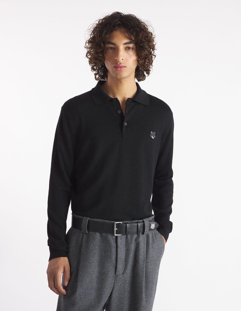 BOLD FOX HEAD PATCH POLO JUMPER - 3