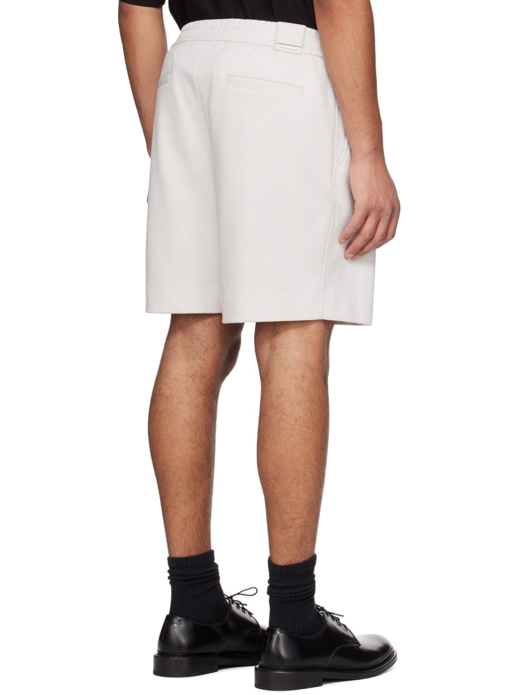 Gray Four-Pocket Shorts - 3