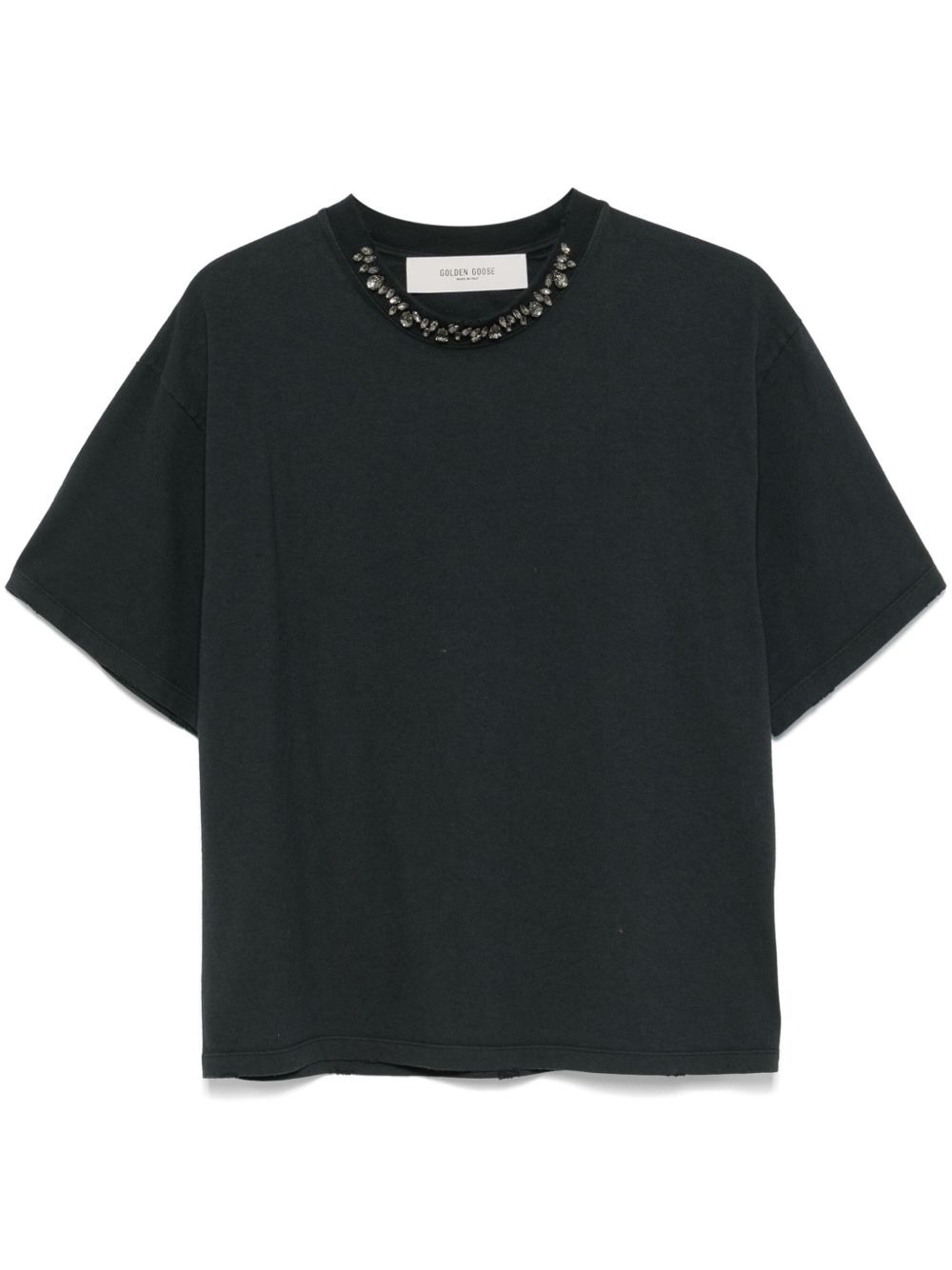 Golden Goose T-shirt with crystals - 1