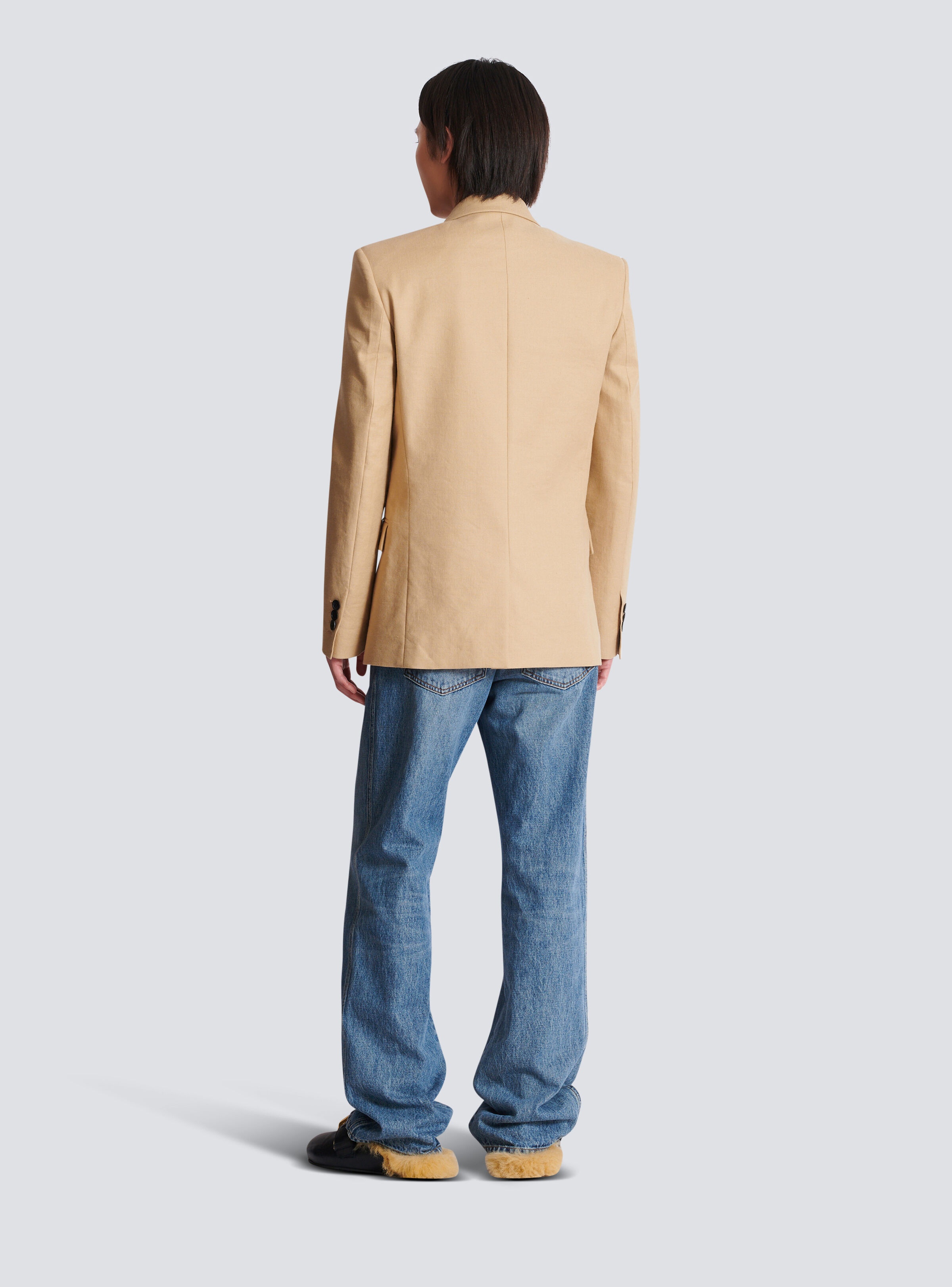 Canvas 2-button jacket - 4