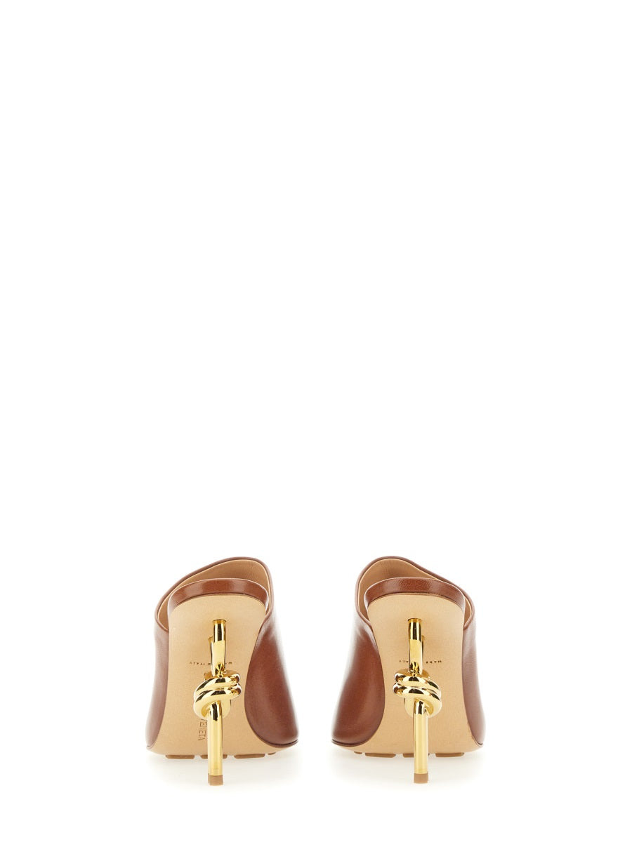 Bottega Veneta Women Mule Knot - 2