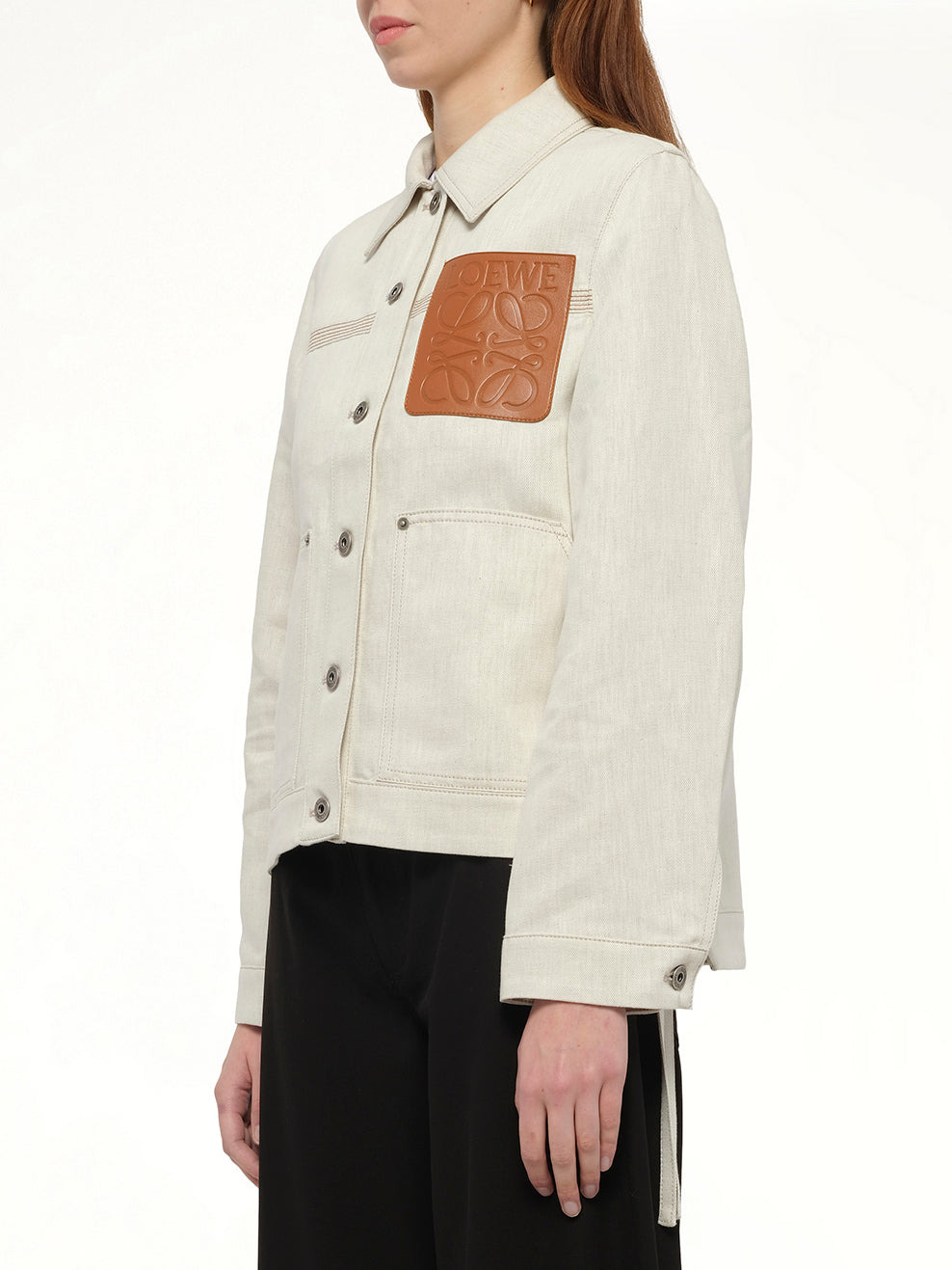 Workwear Jacket in Ecru - 5