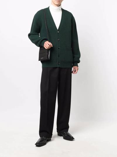 Bottega Veneta V-neck wool cardigan outlook