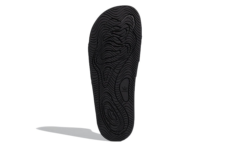 adidas x Pharrell Boost Slides 'Triple Black' FX8056 - 6