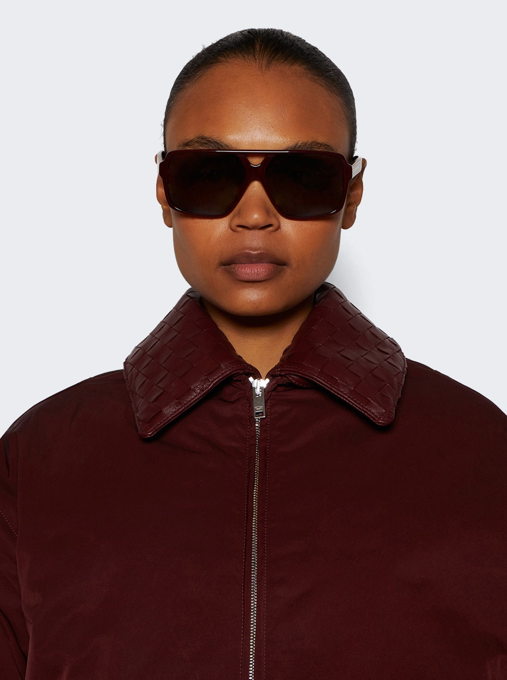 X Oliver Peoples 1977c Sunglasses Burgundy - 2