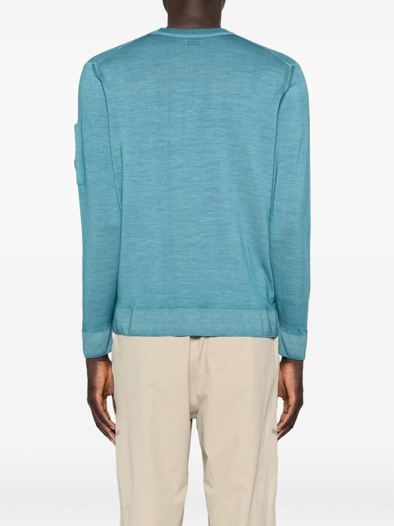 crew-neck lens-pocket sweater 4