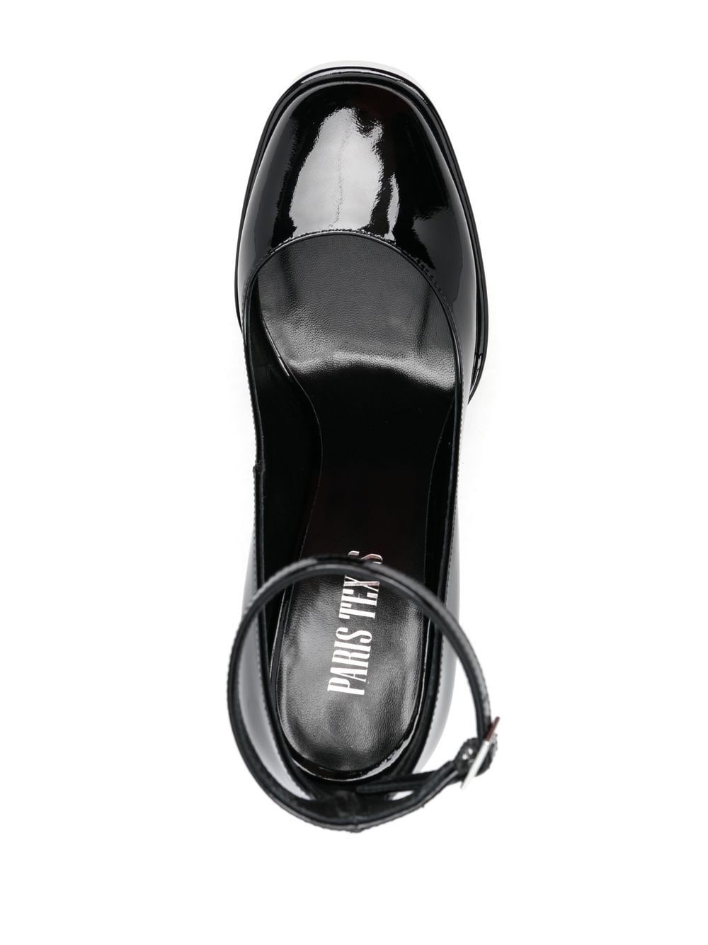 150mm patent-leather platform pumps - 4