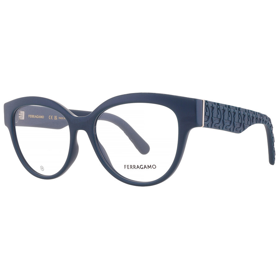 Ferragamo Demo Oval Ladies Eyeglasses SF2957EN 321 54 - 2