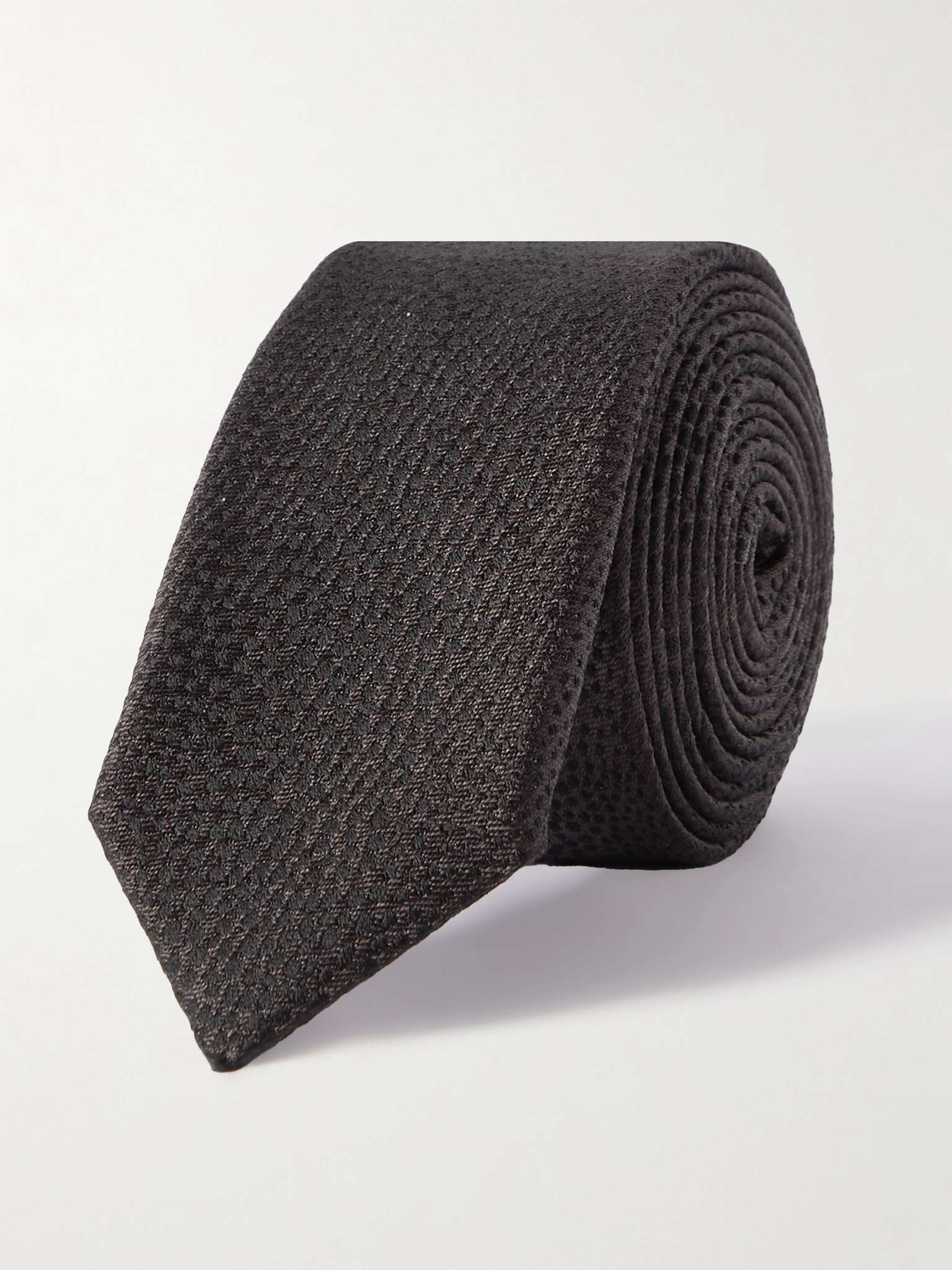 5cm Silk-Jacquard Tie - 1