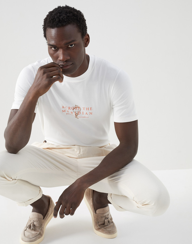 Cotton jersey 슬림핏 티셔츠 4