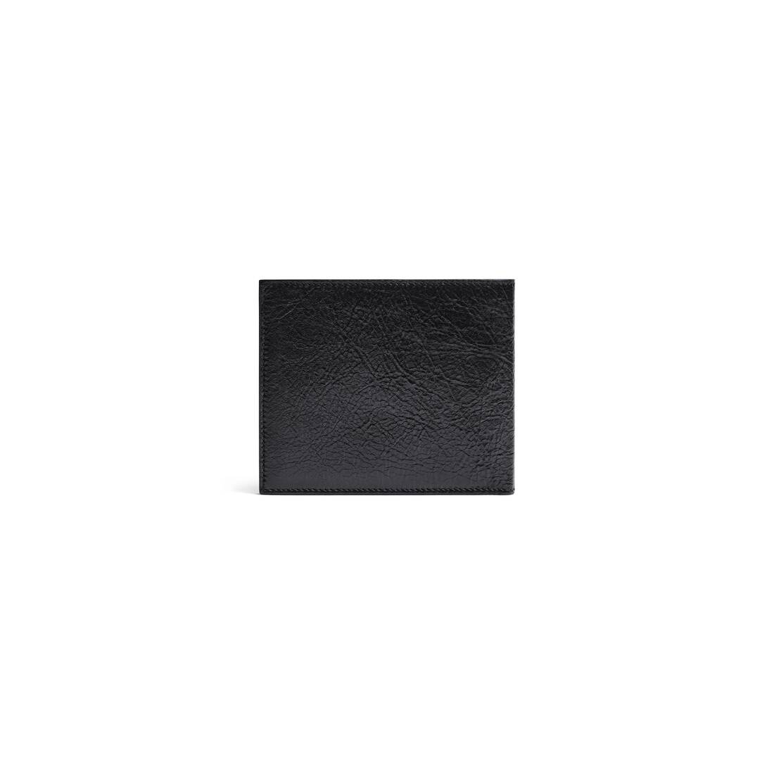 Men's Monaco Square Folded Wallet in Black - 3