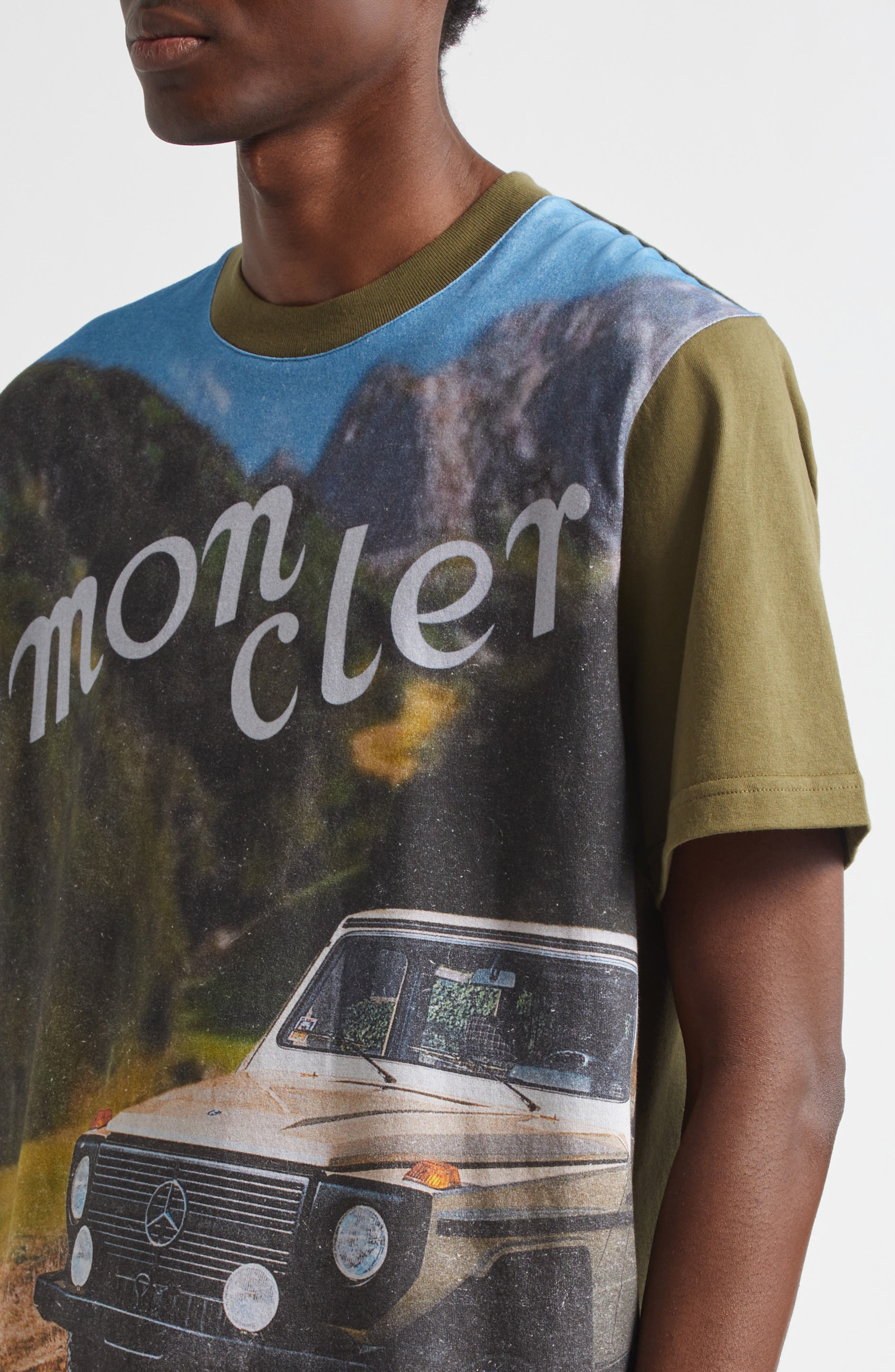 Moncler Genius x Mercedes-Benz by Nigo Graphic T-Shirt in 816 - 4