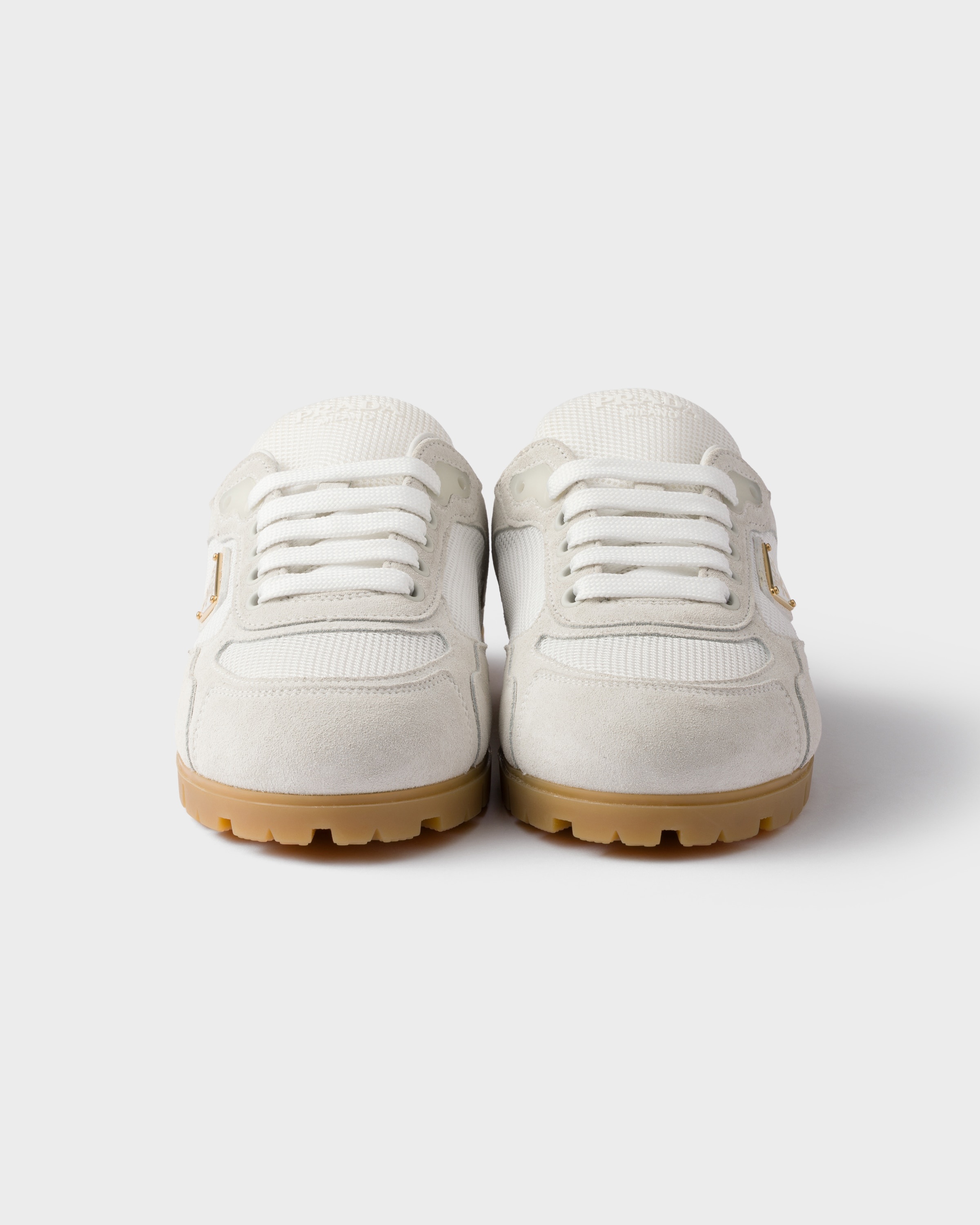Trail mesh fabric and suede mules - 5