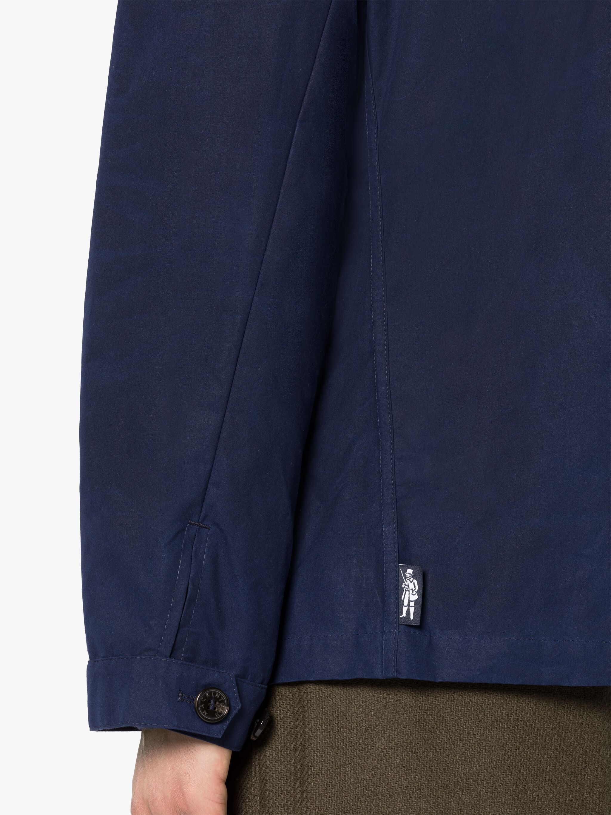 DRIZZLE NAVY WAXED COTTON CHORE JACKET - 6