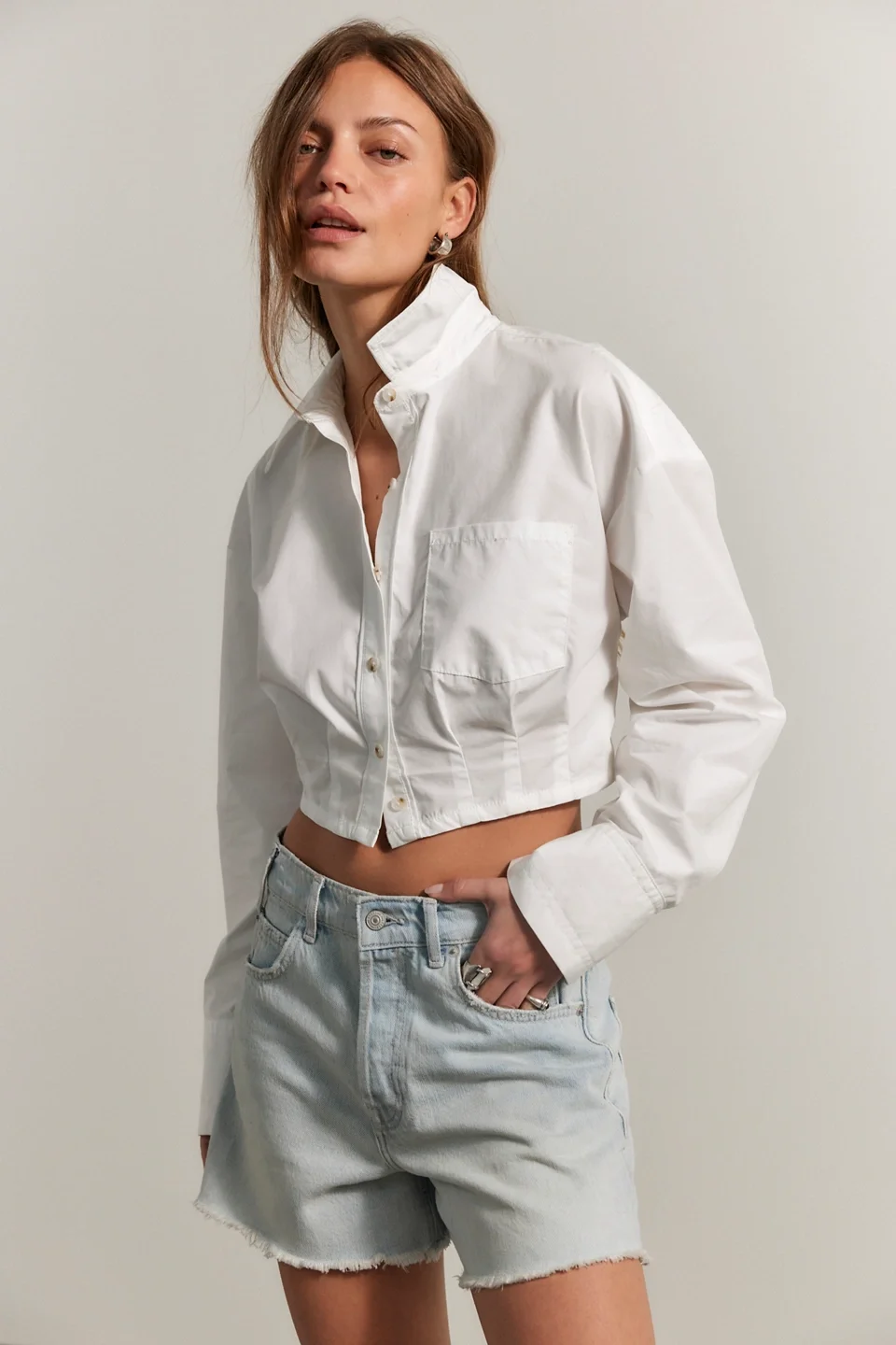 We The Free Remi Reworked Button Down Top - 1
