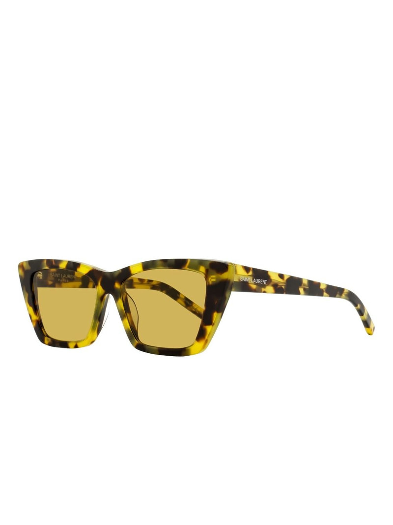 SAINT LAURENT SL 276 Mica cat-eye tortoiseshell sunglasses outlook