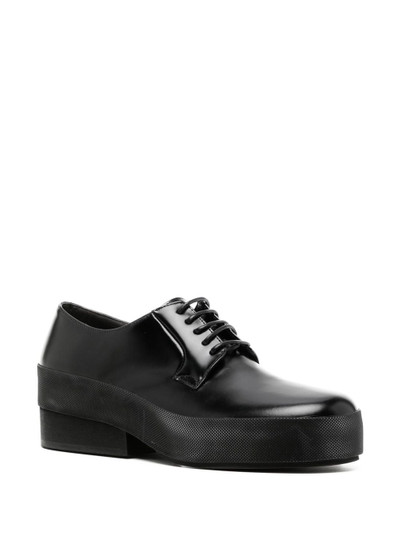 Raf Simons round-toe leather shoes outlook