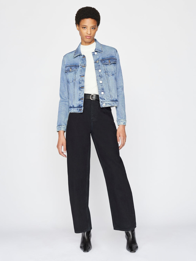 Refined Rib Mock Neck in Off White 3