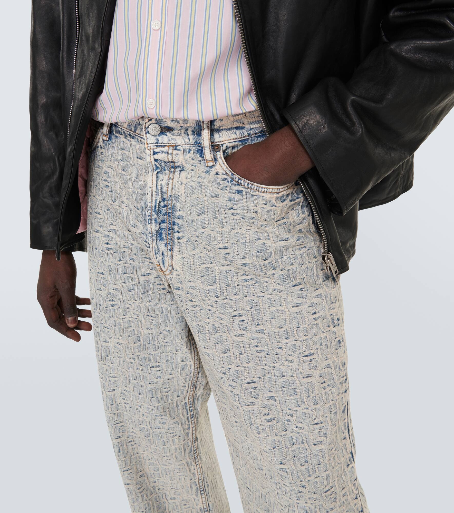 1981M monogram wide-leg jeans - 5