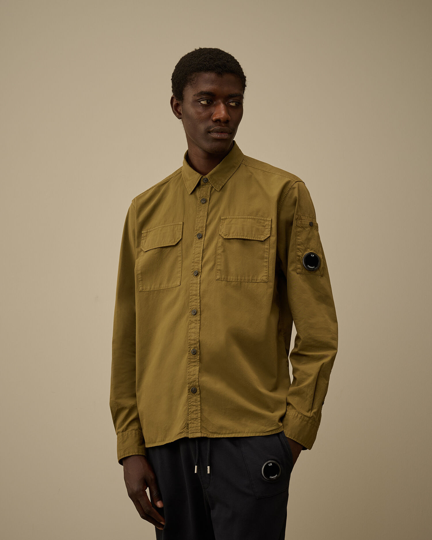 Organic Gabardine Longsleeve Button Shirt - 3