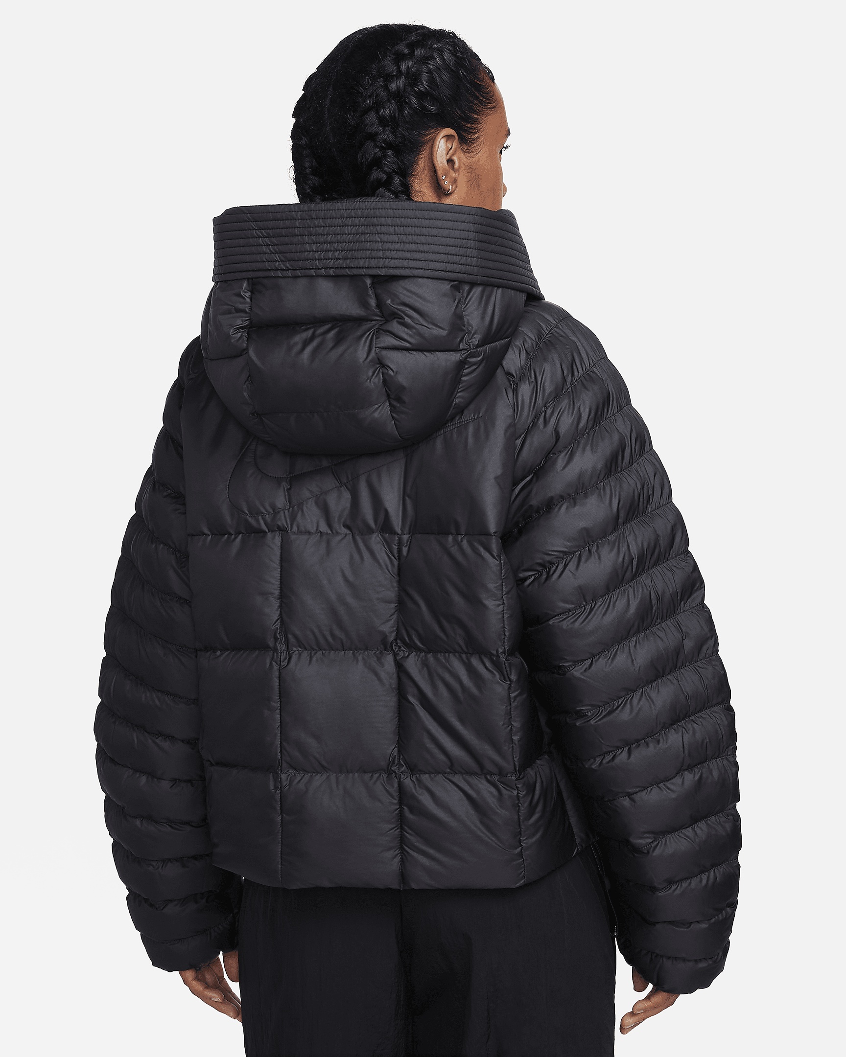 Nike Sportswear Swoosh Puffer PrimaLoft® Women's Therma-FIT Oversized Hooded Jacket - 2