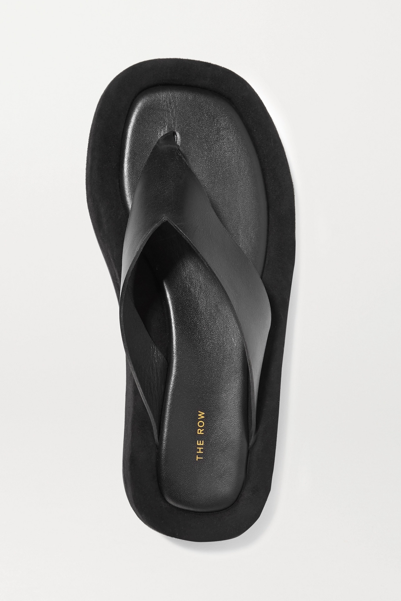 Ginza leather platform flip flops - 5