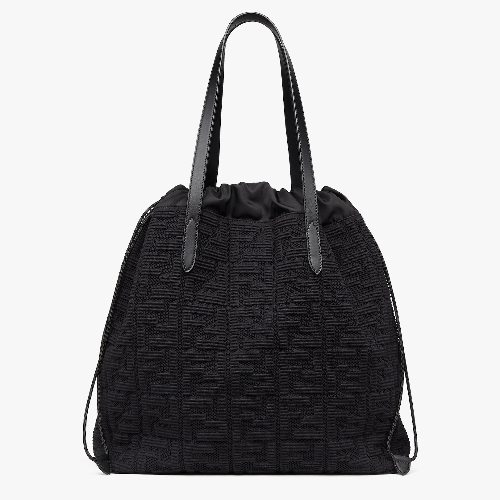 Black fabric bag - 3