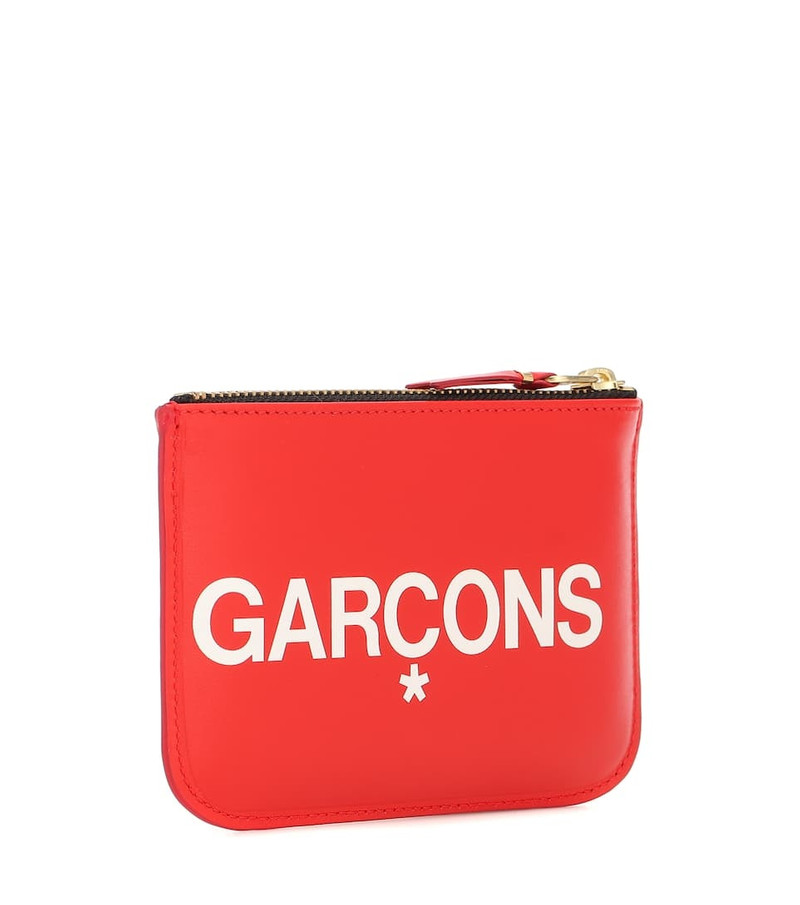Huge Logo Small leather pouch 3