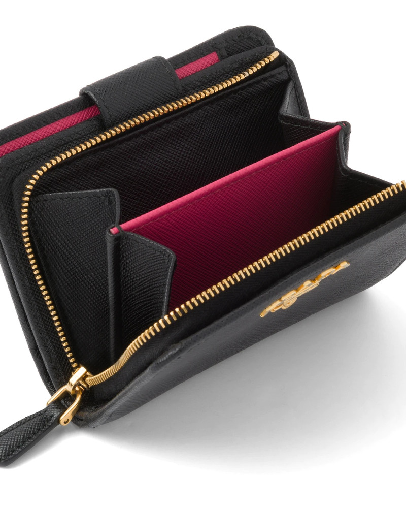 Prada Small Saffiano Leather Wallet outlook