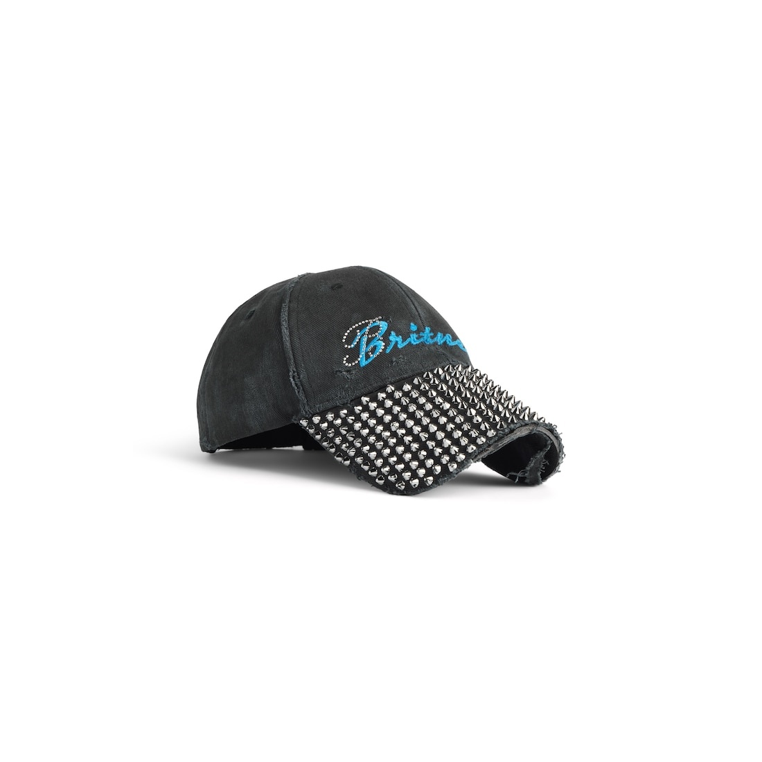 Balenciaga Music | Britney Spears Series Cap in Faded Black /blue - 2