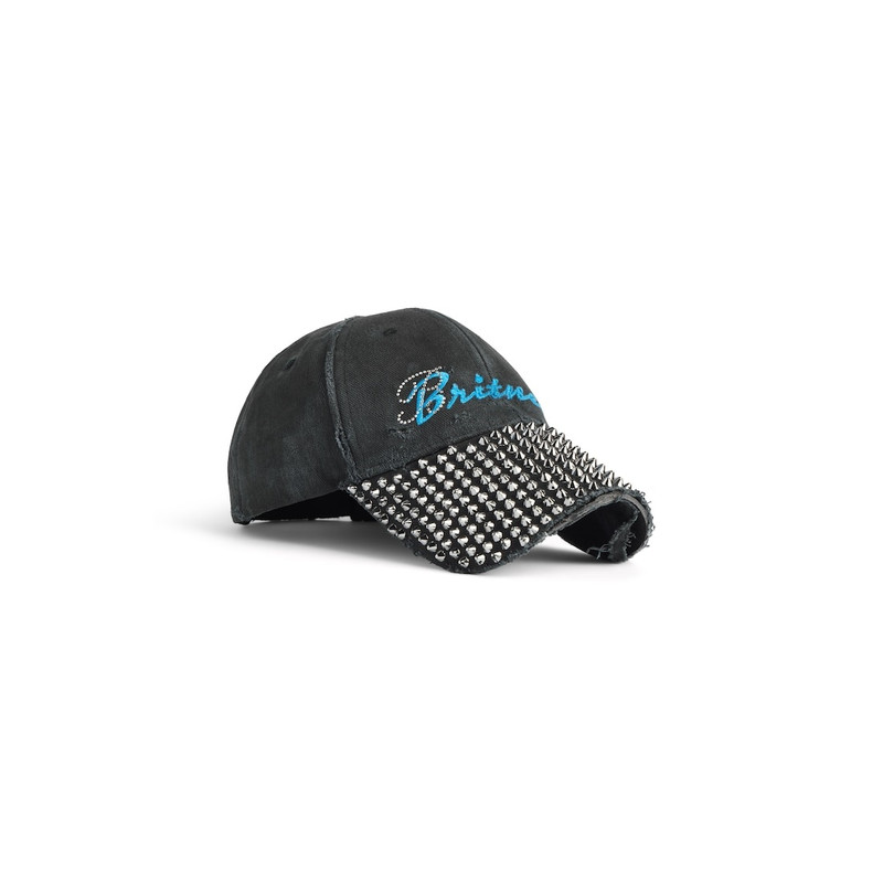 BALENCIAGA Balenciaga Music | Britney Spears Series Cap in Faded Black /blue outlook