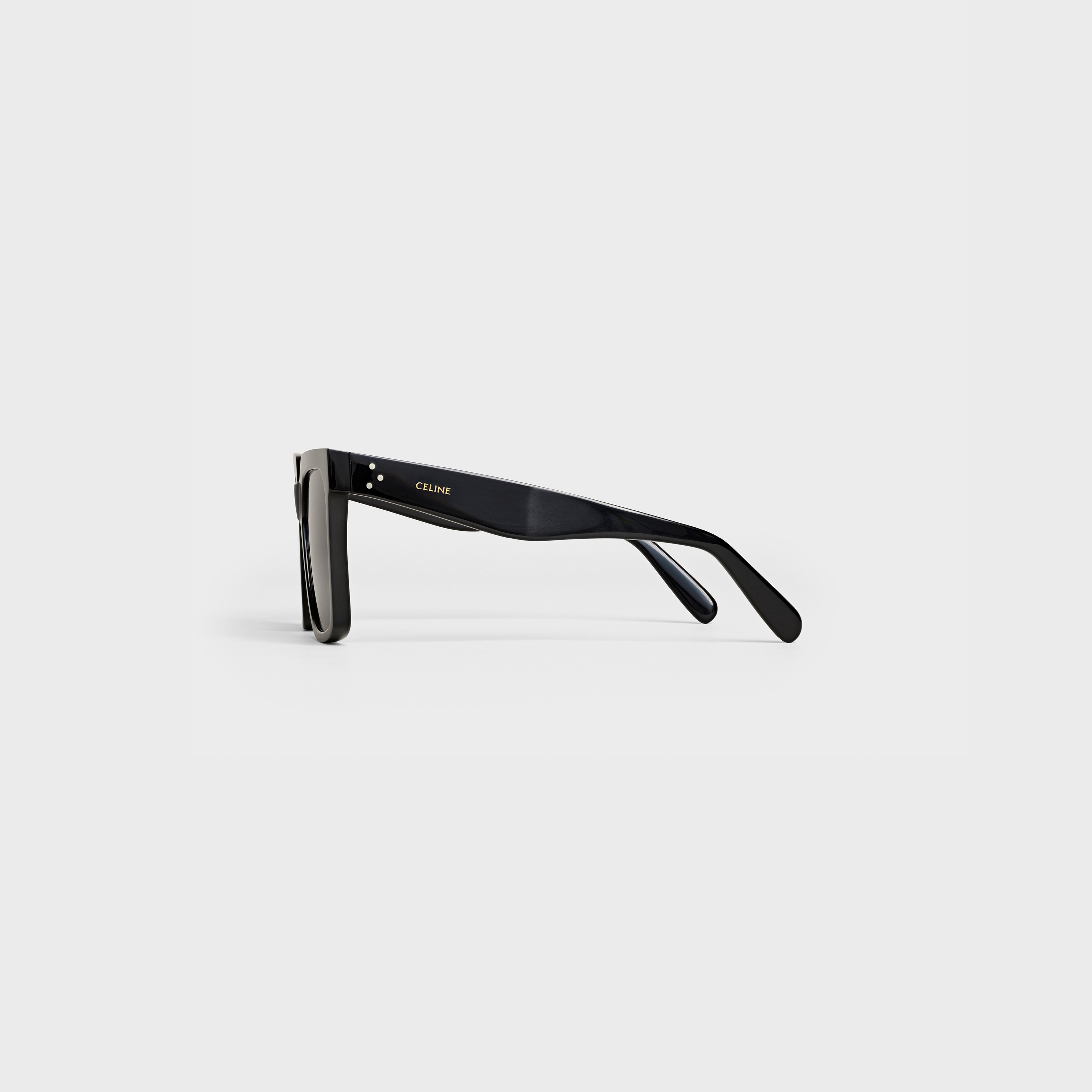 Oversized S055 Sunglasses in Acetate with Polarized Lenses - 3