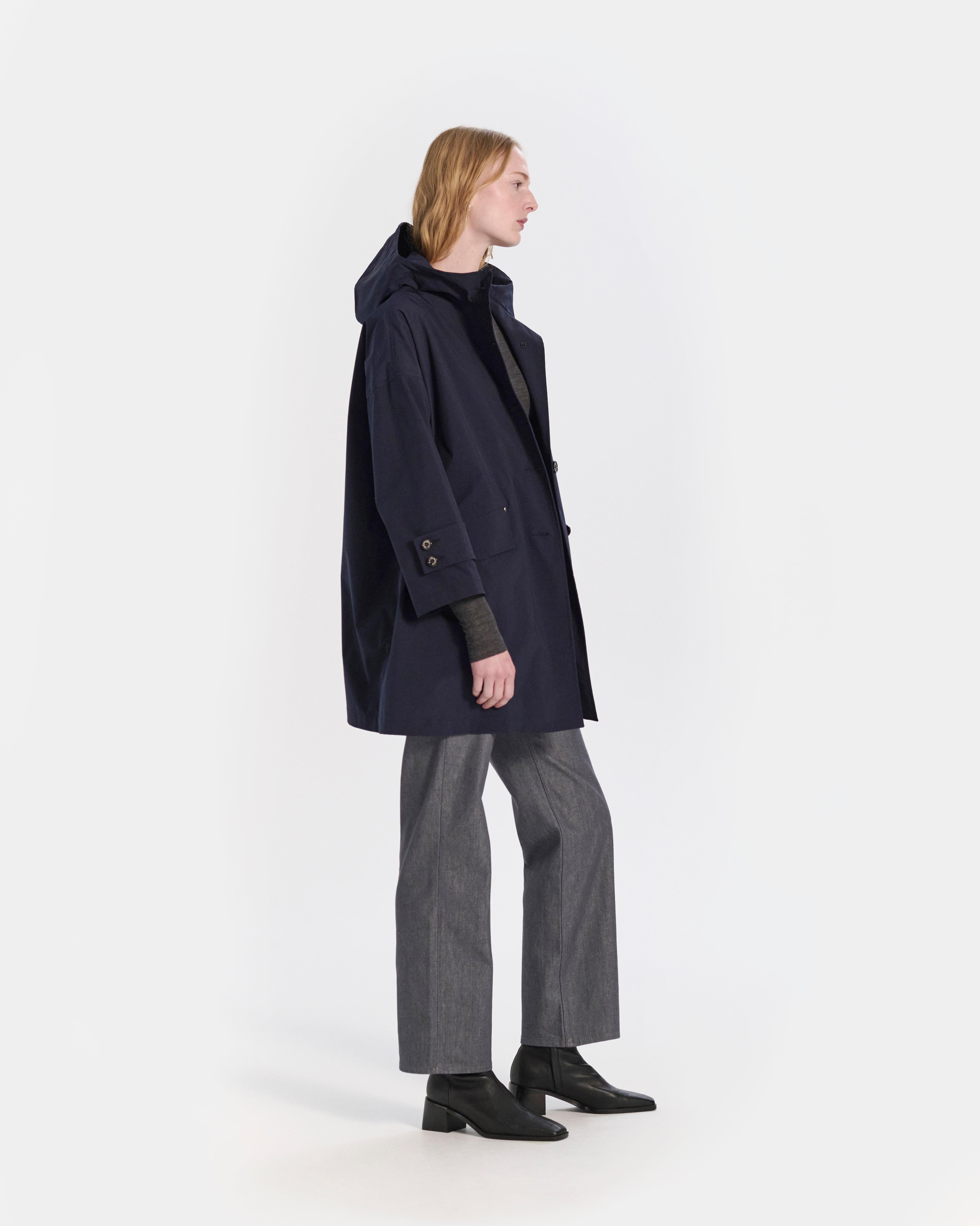 Humbie Hooded Short Coat - 6