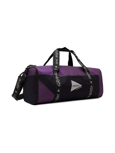 and Wander Purple Gramicci Edition Multi Patchwork Boston Duffle Bag outlook