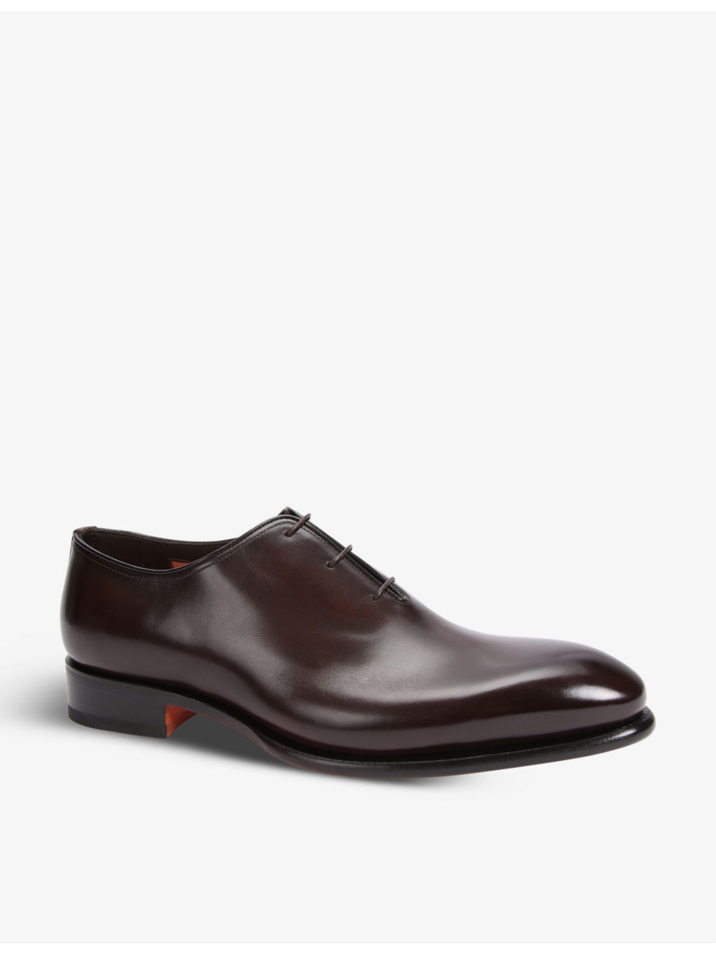 Carter wholecut leather Oxford shoes - 3