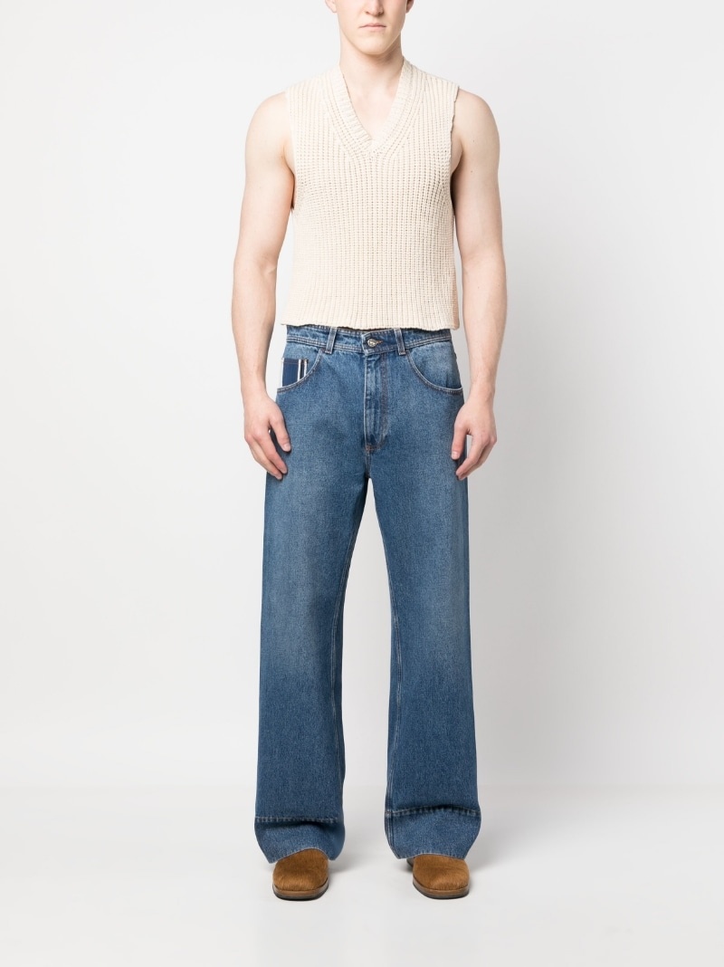 Miles mid-rise wide-leg jeans - 2